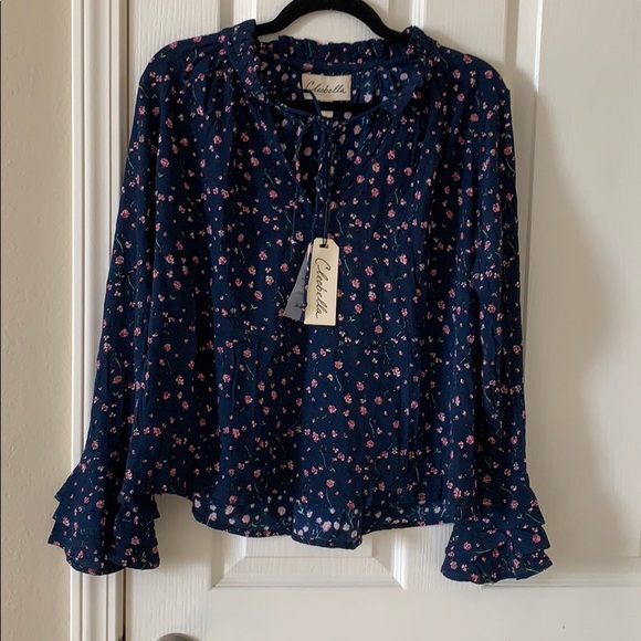 Cleobella Tops - Cleobella brand new blouse with flared sleeves